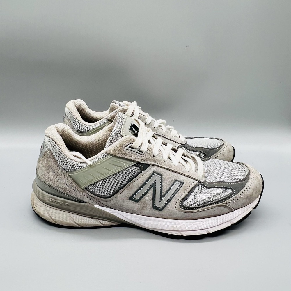 New Balance Shoes Womens 8.5 Gray Suede 990 V5 Low Top Running Sneakers Comfort